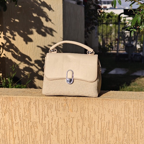 beige small bag