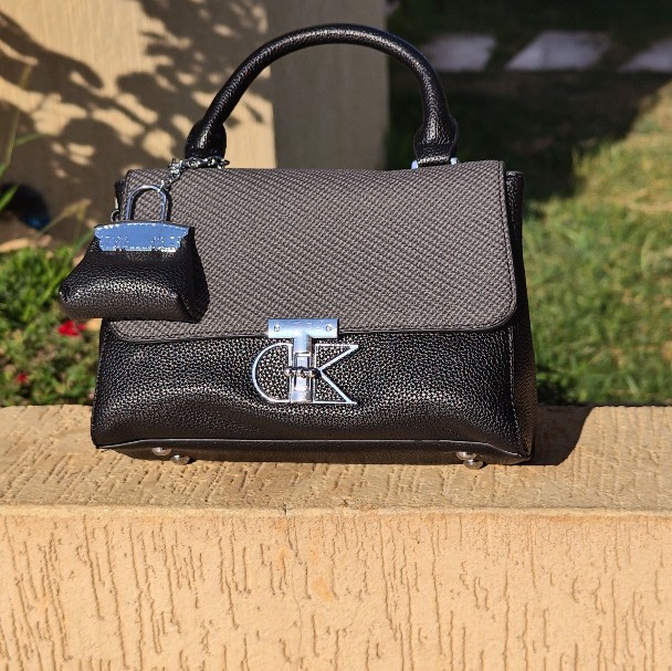 black CK bag