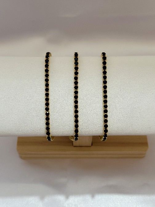 black gold small tennis